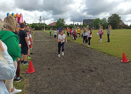 Weronika podczas sztafety