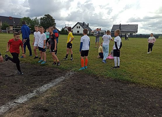 Mikołaj podczas sztafety