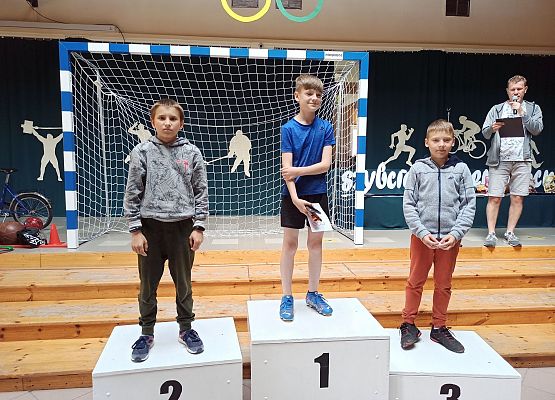 nagrodzeni w konkurencjach indywidualnych chłopcy