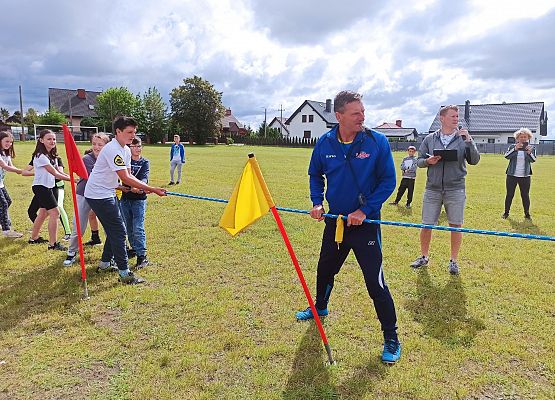 klasa 5b przeciąganie liny
