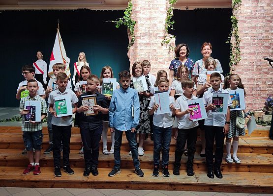 uczniowie wyróżnieni w klasie 4a