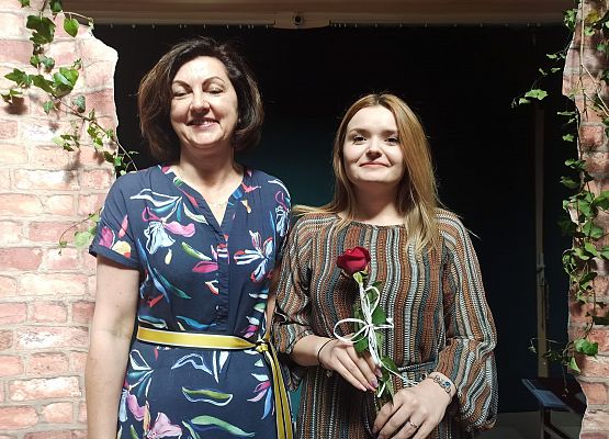 Pani Dyrektor z Panią Patrycją