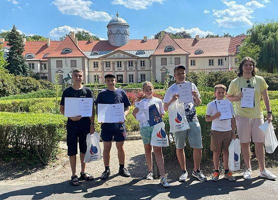 Kajetan Garbaczewski zdobywca 10 miejsca w krajowym finale Ogólnopolskiego Turnieju Wiedzy Pożarniczej