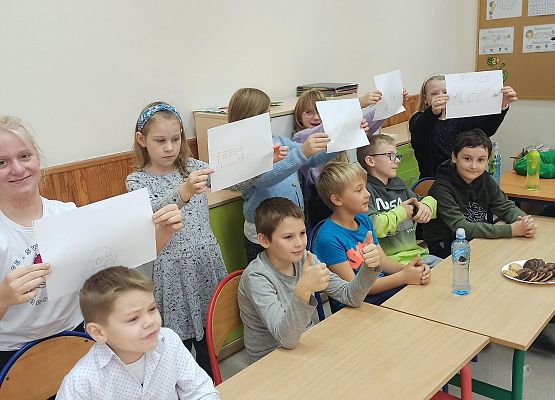 Chłopacy z 3 a i b świętują swój dzień