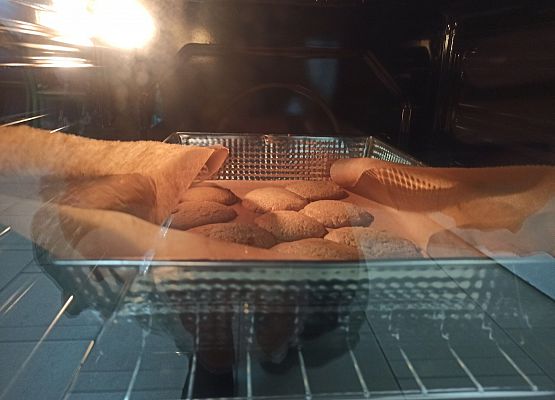 ciasteczka w piekarniku