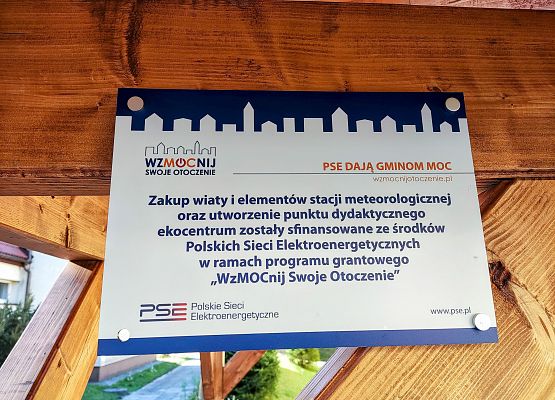 tabliczka informacyjna