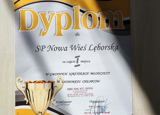 dyplom chłopców