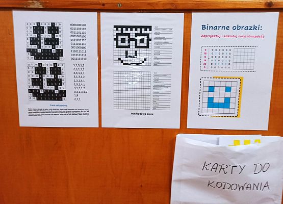 gazetka na korytarzu