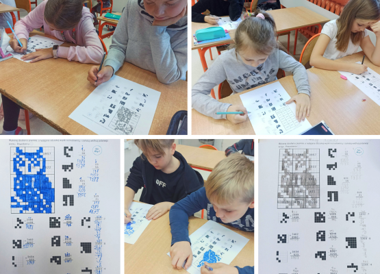 klasa 5a koduje na matematyce