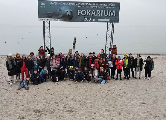 zdjęcie grupowe na Helu