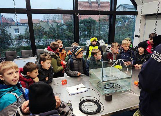 chłopcy na zajęciach