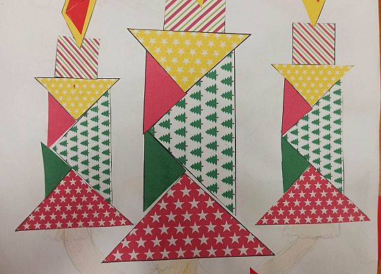 praca Agnieszki i Bartka K. świeczki