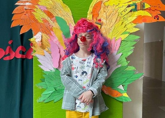 Olek z klasy 2b ze skrzydłami mocnych stron