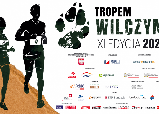 baner - informacja o biegu