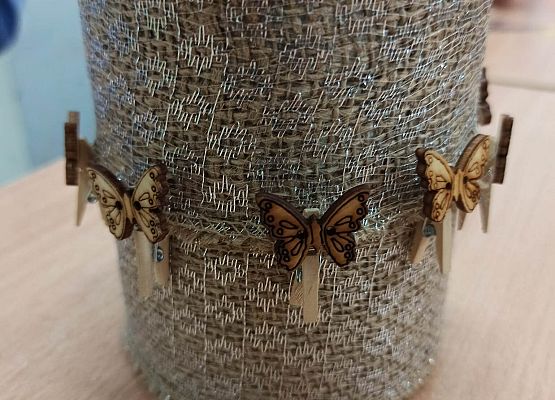 organizer z motylkami