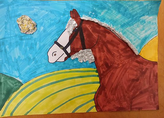 praca z metalem i koniem