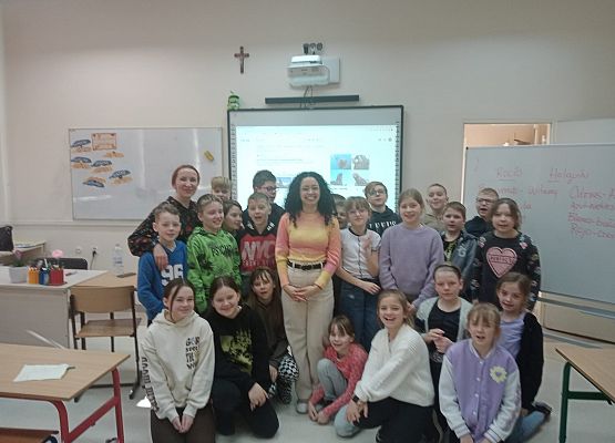 spotkanie z Rocio klasa 3a