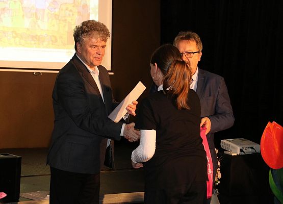 Lena odbiera nagrodę