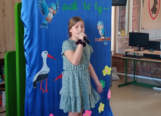 Występ Nikolii M. z klasy 3a