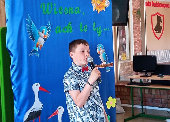 Występ Antoniego M. z klasy 2b