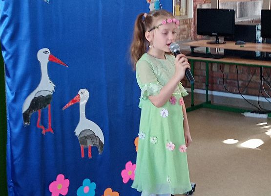 Występ Julii O. z klasy 1b