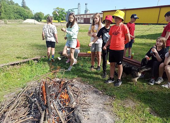 ognisko pieczemy ognisko