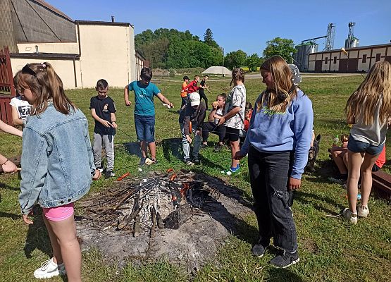 ognisko z kiełbaskami klas 5
