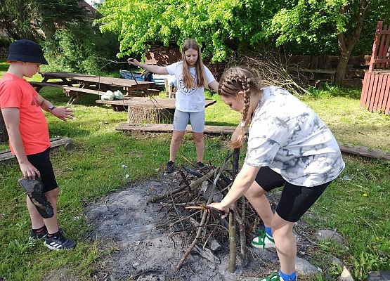 przygotowanie ogniska