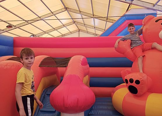 Paweł Niklas i Marcel Hincel z klasy 3b