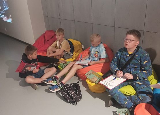 Michał Białas Tymon Ptaszek Maks Kobiela z 3B tworzą swoje postacie