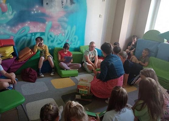 Pani Daria zachęca do czytania