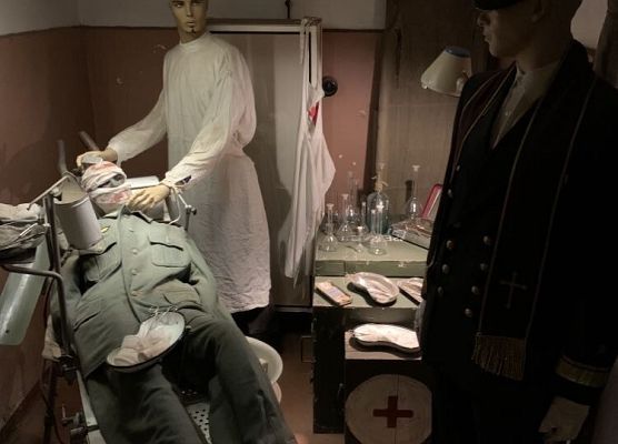 gabinet zabiegowy w Podziemnym Mieście Wolin