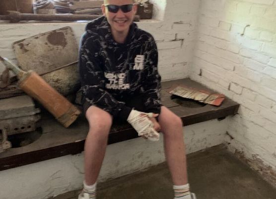 Kuba siedzi w labiryncie