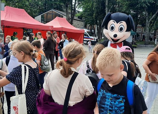 w dobrym nastroju z Myszką Miki