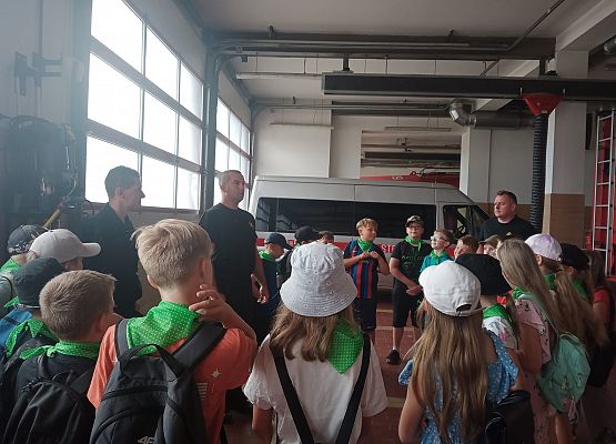 wizyta u strażaków klasa 3a