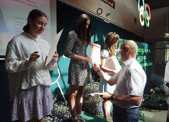 Marysia, Magda i Zosia na podium