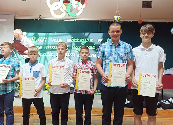 najlepsi sportowcy - chłopcy młodsi