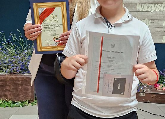 Bartek Kolano z mamą