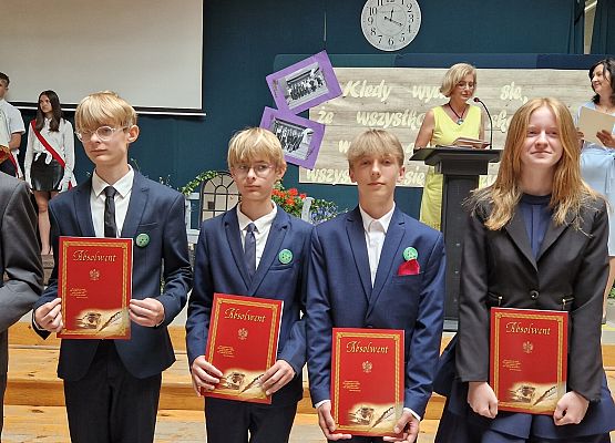 Paweł, Franek, Szymon, Antek, Klaudia