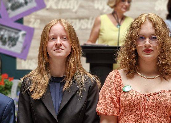 Szymon Serwański. Klaudia Malek i Agata Zielonka