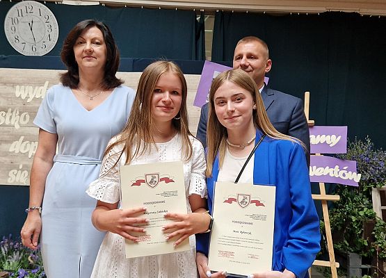 podziękowanie dla samorządu uczniowskiego