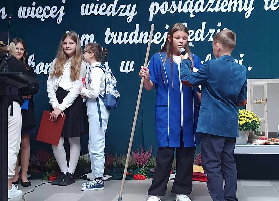 wywiad z panią sprzątającą