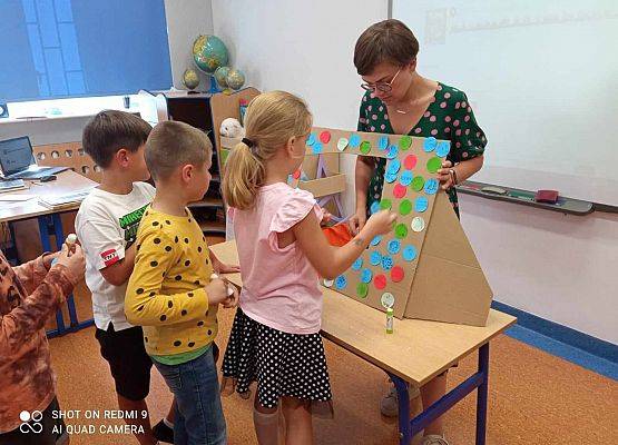 klasa 2a na zajęciach z panią Darią