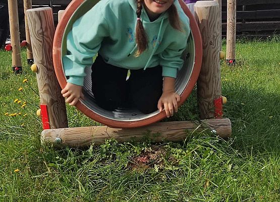 Małgorzata wychodzi z przeszkody