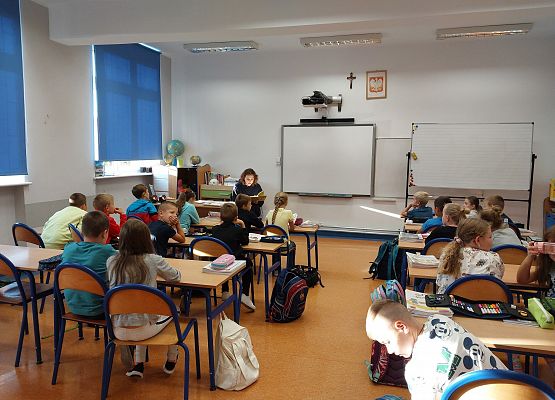 Głośne czytanie w drugiej klasie