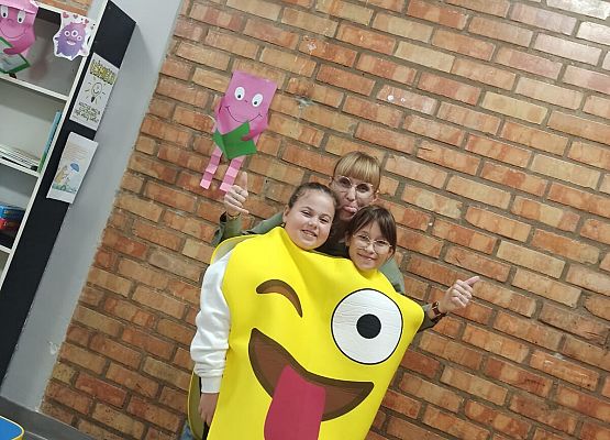 Hania Jaroń, Ola Lipska i pani Dorota Główczewska.