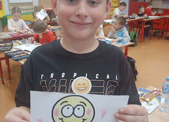 Marcel Niedbałka i koledzy z 1b.