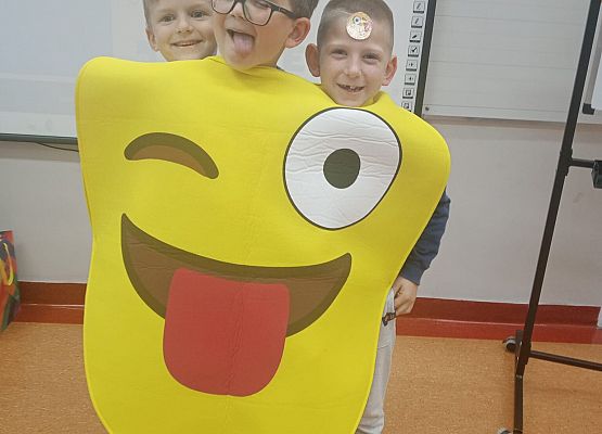 Olaf Oleszczuk, Stanisław Baranowski, Nikodem Kostka z 1b.