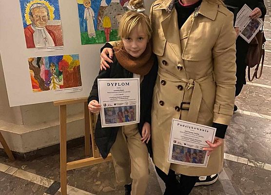 Grafika 2: Powiatowy konkurs plastyczny „JAN PAWEŁ II – CYWILIZACJA ŻYCIA”