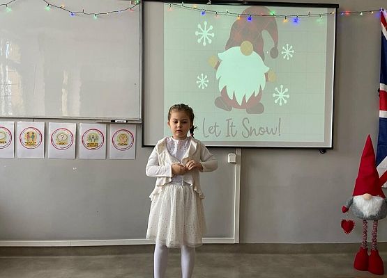 Grafika 1: "Let it snow" - szkolne eliminacje konkursu wojewódzkiego recytacji w języku angielskim